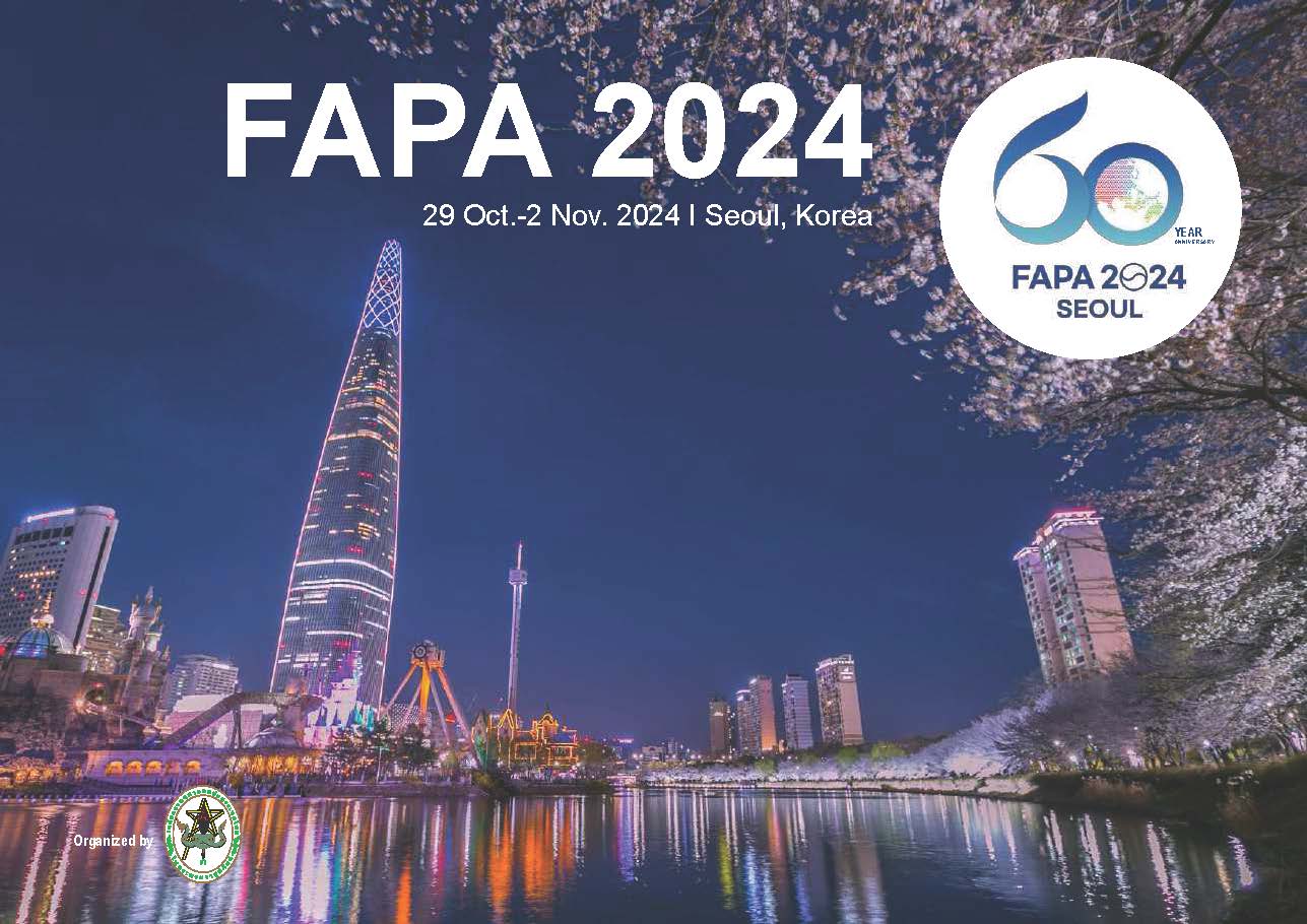 FAPA 2024 Seoul Congress - South Korea (ค่าลงทะเบียน ที่พัก และตั๋วเครื่องบิน)